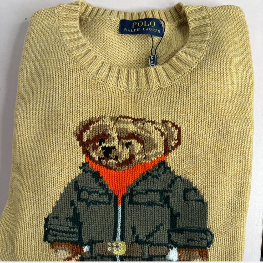 Polo Ralph Lauren knitted teddy bear sweater 🧸